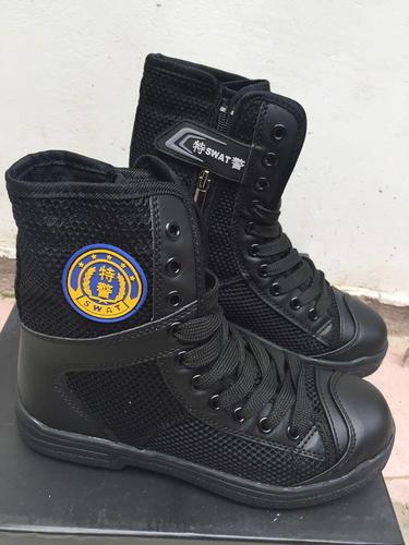 特警黑网鞋